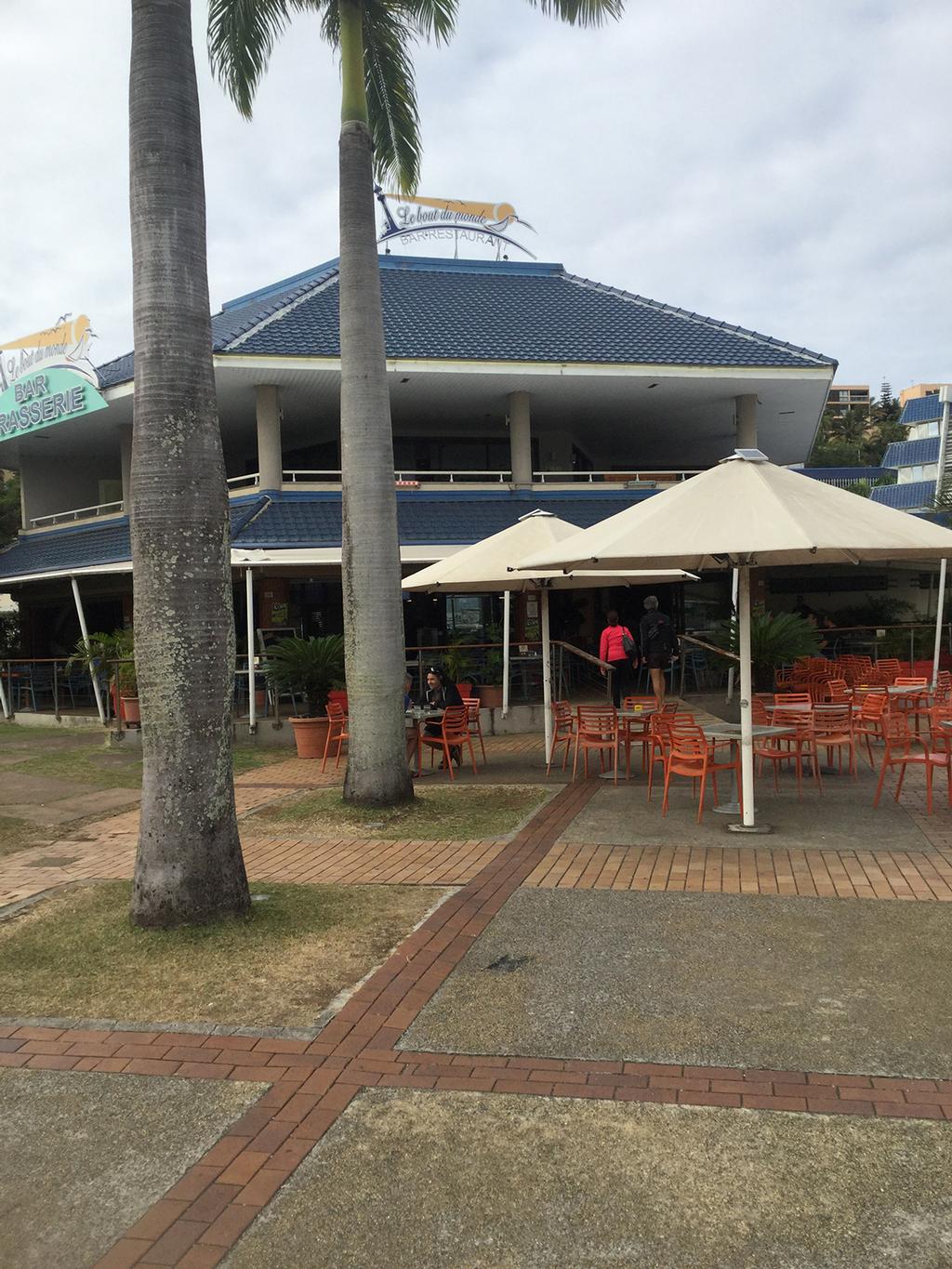 Brasserie in Port Moselle Marina © Jon Sanders